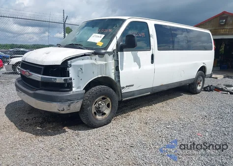 2006 Chevrolet Express Ls from USA, damaged, VIN 1GAHG39UX61106876